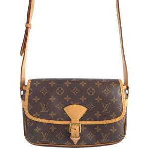 Louis Vuitton Monogram Leather Brown Sologne Shoulder Bag